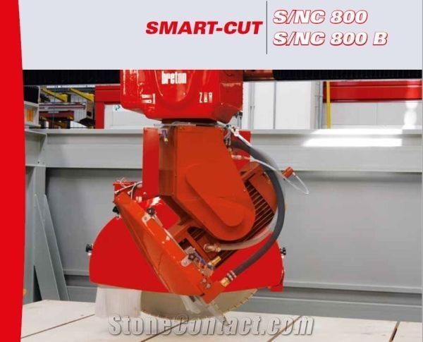 Breton SMART-CUT 800 5 Axis CNC Mobile Bridge Saw