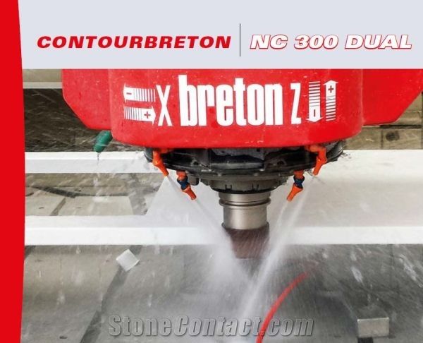 Contourbreton NC 300 DUAL Double table CNC Stone Router 
