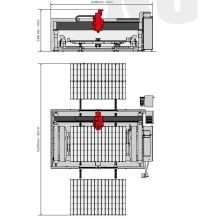Contourbreton NC 300 DUAL Double table CNC Stone Router 