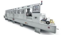 Levibreton KFM Slab/Strip Calibrating and Polishing Machine