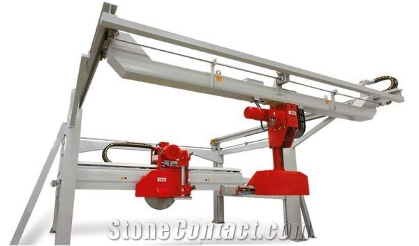 ORTOBRETON 4EM Four column block saw for marble
