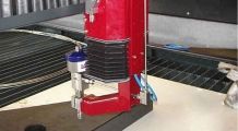 PRATICA Waterjet cutting machine with 1/2 tanks, 3/5 axis