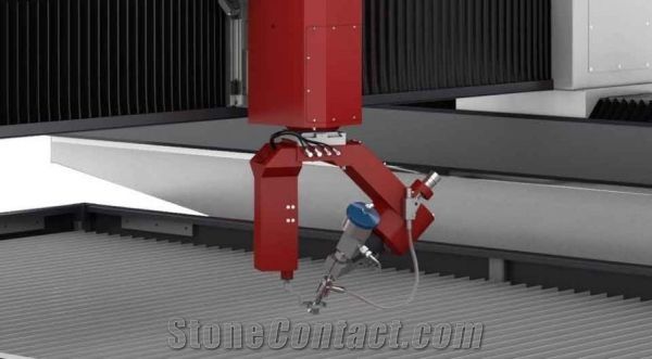PRATICA Waterjet cutting machine with 1/2 tanks, 3/5 axis