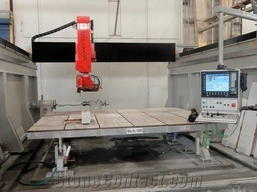 SMART-CUT S/NC 1000 OPTIMA CNC bridge saw for granite,marble