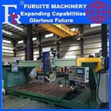 FRT-350B steel frame tilt rotate head bridge saw granite marble stone cutting machine