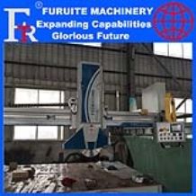 FRT-450/600 steel frame infrared laser bridge saw stone cutting machine full automatic marble granite board sheet slab