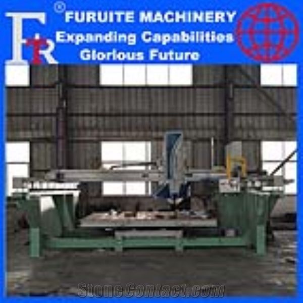 FRT-450/600 steel frame infrared laser bridge saw stone cutting machine full automatic marble granite board sheet slab
