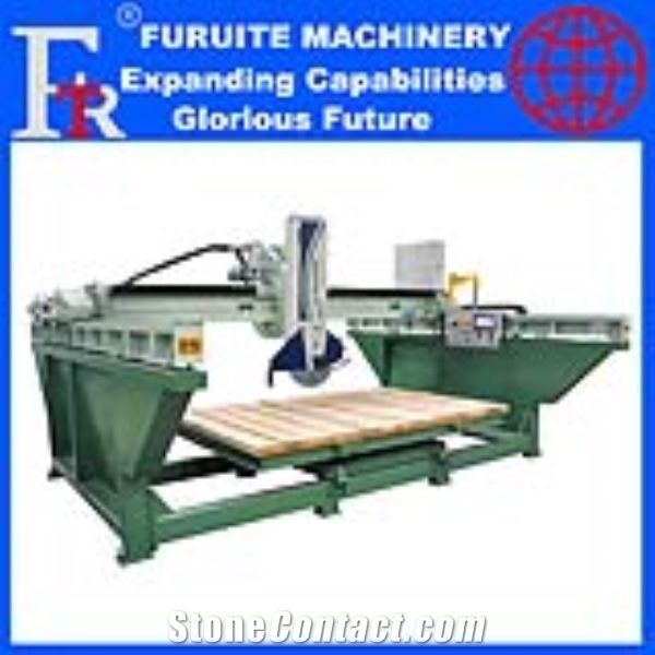 FRT-625 steel frame marble granite stone cutting machine bridge saw for kitchen countertop