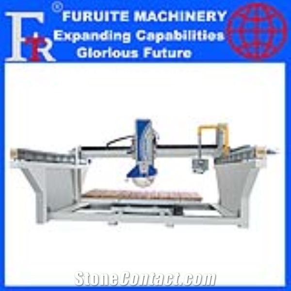 FRT-625 steel frame marble granite stone cutting machine bridge saw for kitchen countertop