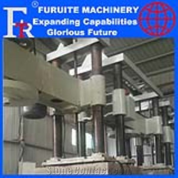 full automatic circular stone cutting machine barrel saw marble granite block round slab sheet board production export