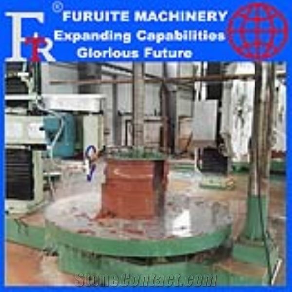 full automatic stone column cap cutting machine for marble granite processing overseas factory business exporting seller