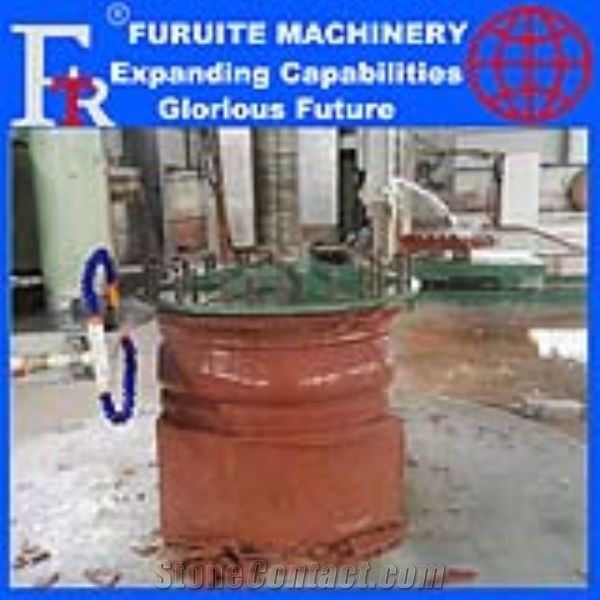 full automatic stone column cap cutting machine for marble granite processing overseas factory business exporting seller
