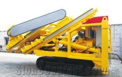 Hole mining chain saw