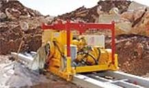 Rails type chain saw
