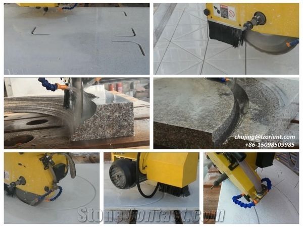 Granite marble kitchen sink manufacturing CNC 5 axis machine