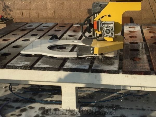 Granite marble kitchen sink manufacturing CNC 5 axis machine