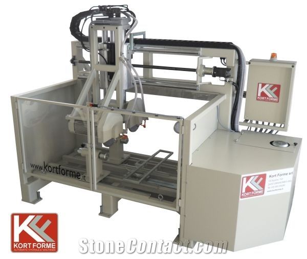 KORT LATHE 2 HEADS for turning balustrades and vases