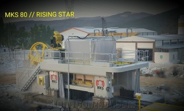 Gang Saw Machine with 80 Blades for Marble,Travertine