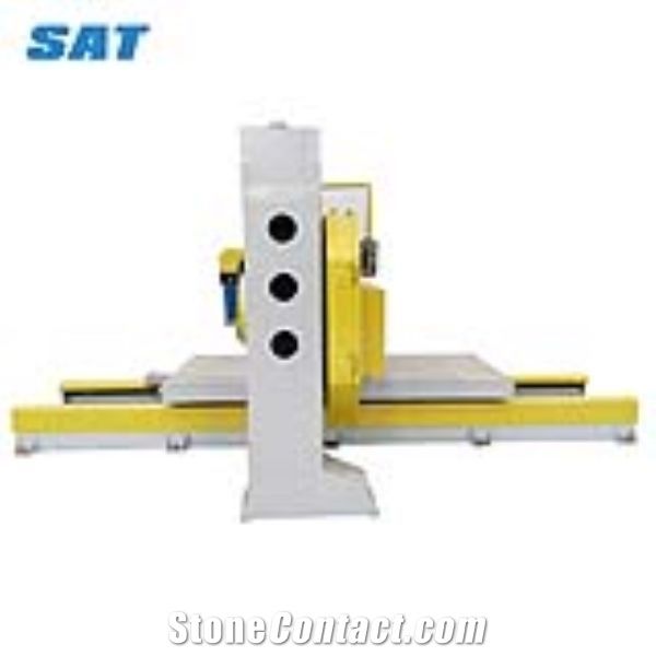Thin slabs cutting machine for marble