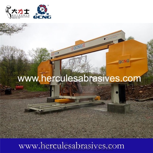 Cnc profiling wire saw machine