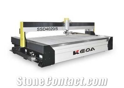 Five axis NC Water Jet Cutting Machine