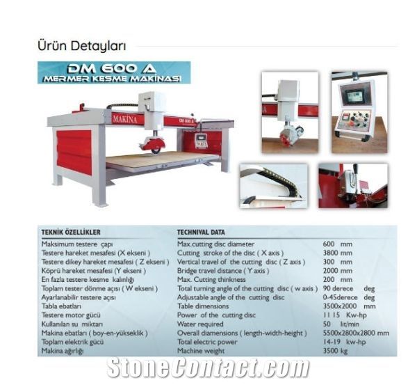 DM600-A Bridge Cutting Machine