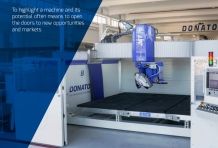 JET 625 CNC 5 interpolated axis bridge cutter 