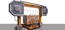 Monofil BM 2300 single wire machine for squaring blocks