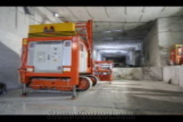 Fantini Tunnel Chain saw machine GU 70-R-XC Sawmill Machine