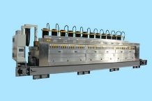 Granite slab polishing machine