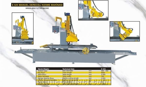 E 525 Manual Angle Cutting Machine