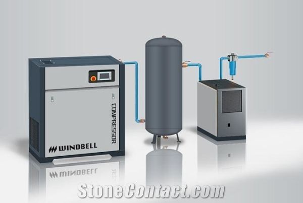 General Industrial Rotary Screw Air Compressor Machine