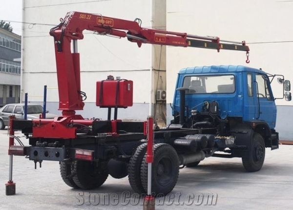 Hydraulic System Folding Arm Tractor Truck Mounted Crane