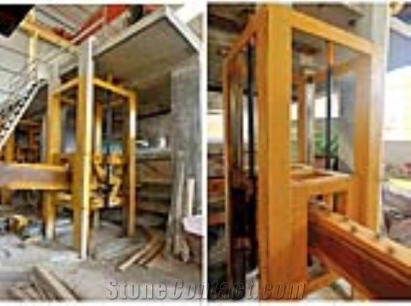 gang saw machine for marble block cutting 80/100 blades