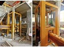gang saw machine for marble block cutting 80/100 blades