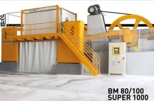 BM 80/100 Super 1000 closed frame gang saw
