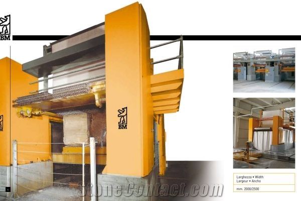 BM 80/100 Super 1000 closed frame gang saw