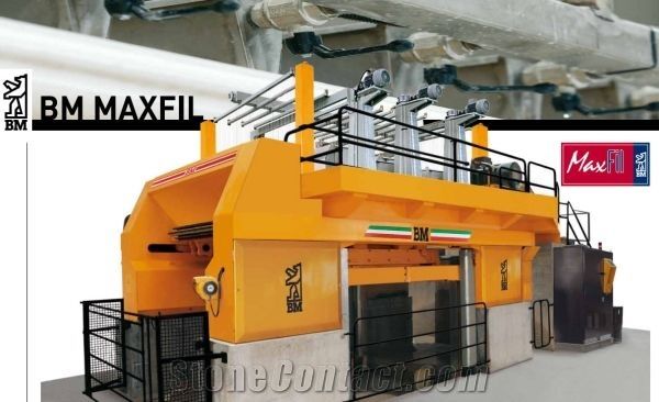 BM MAXFIL 800 closed frame gang saw for Marble