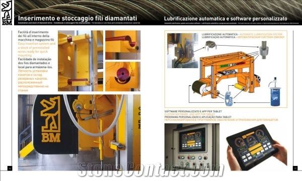 Kodiak 84 Evolution multiwire machine for granite blocks