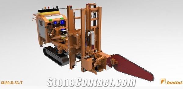 Chain Saw Model GU50-R-SC/T Sawmill Machine for Tunnels