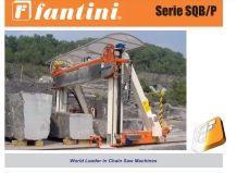 SQB/P/E Beam Chain Saw Machine