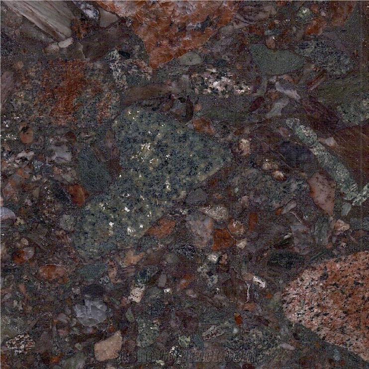 Aquarius Red Granite Tile