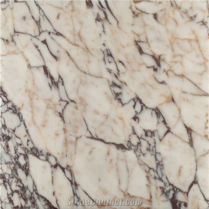 Arabescato Violet Marble Tile