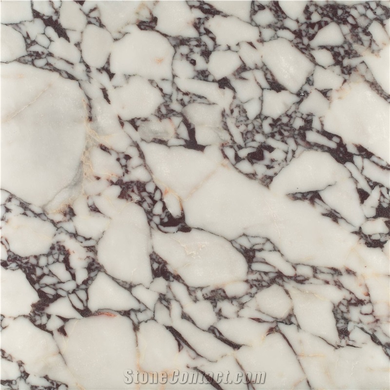 Arabescato Violet Marble Tile