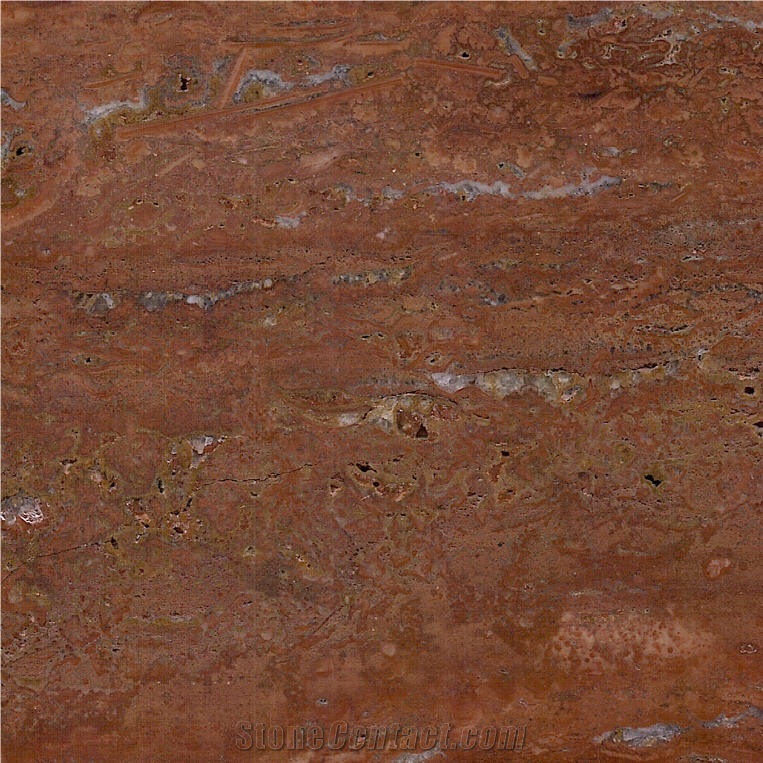 Bandar Red Travertine Tile