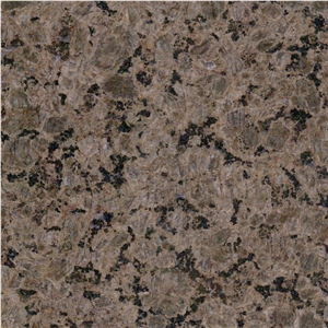 Big Brown Flower Granite Tile