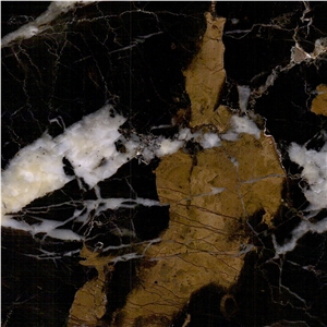 Black Gold Marble Tile