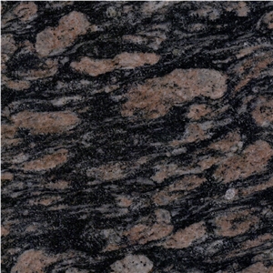 Black Magenta Granite