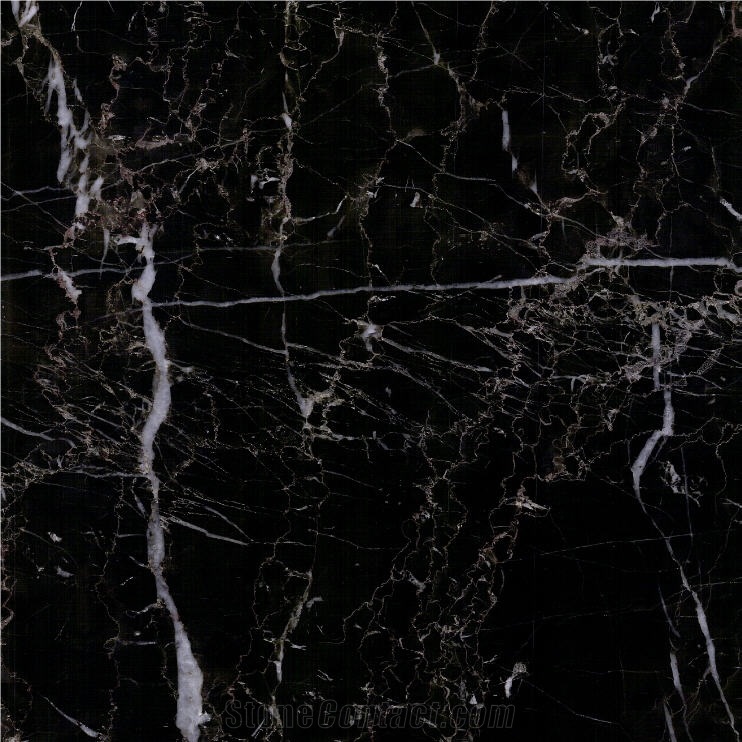 Black Shadow Marble Tile