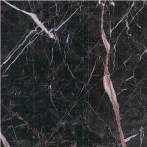 Black Tulip Marble Tile